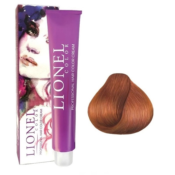 رنگ موی حرفه ای لیونل کالر LIONEL COLOR سری مسی حجم 100 میل