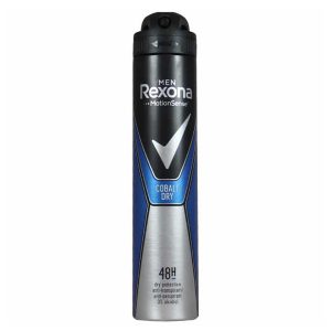 اسپری ضد تعریق مردانه کوبالت درای رکسونا Rexona Cobalt Dry Spray 200Ml