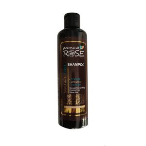 شامپو مو داماسک رز مدل بدون سولفات و پارابن حجم 250 میلی لیتر