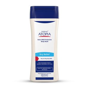 لوسیون شوینده و مرطوب کننده بدن آردن اتوپیا حاوی 5% اوره درای ریلیف