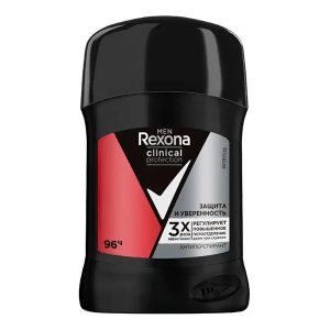 مام صابونی مردانه کلینیکال رکسونا Rexona Men Clinical Deodorant 96h (استیکی)