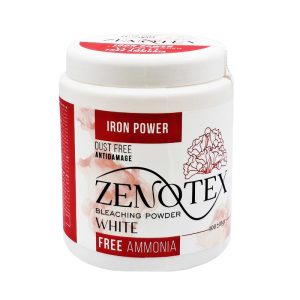 پودر دکلره سفید زنوتکس مدل IRON POWER وزن 400 گرم