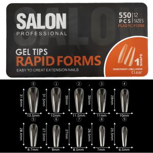 ژل تیپس گلدونی 550 عددی سالن SALON