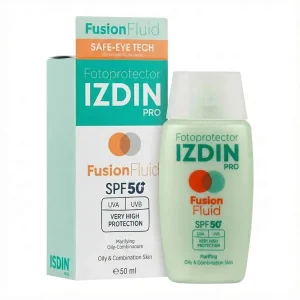 ضدآفتاب فلوئید Izdin ایزدین +spf50 بی رنگ