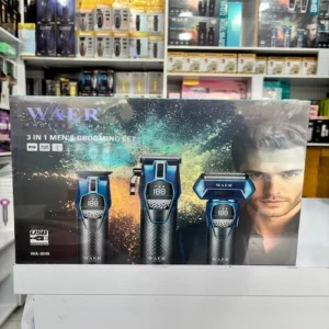 ست ماشین اصلاح موی بی‌سیم حرفه‌ای WAER WA-0249 قابل شارژ