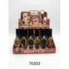 رژلب مایع کیس بیوتی آینه دار کد 70303 بسته 24عددی فروش عمده