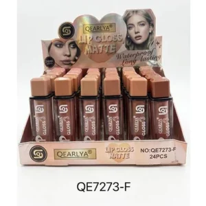 رژلب مایع QEARLYA کرلیا کد QE273-F بسته 24عددی فروش عمده