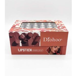 رژ لب جامد طرح دیور دورهو بسته 24عددی فروش عمده
