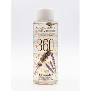 تونر پاک کننده آرایش صورت 360 مدل Lavender حجم 300 میلی لیتر