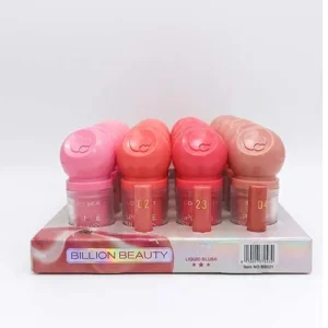 رژگونه پددار بیلیون بیوتی مدل Sponge Silky Blush بسته 24 عددی فروش عمده