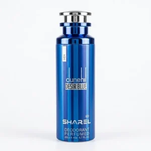 اسپری بدن مردانه شارل رایحه Dunehil Blue دانهیل آبی حجم 200 میل