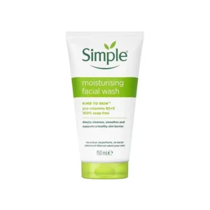 ژل شستشوی صورت مرطوب کننده Moisturising سیمپل 150ml فروش عمده
