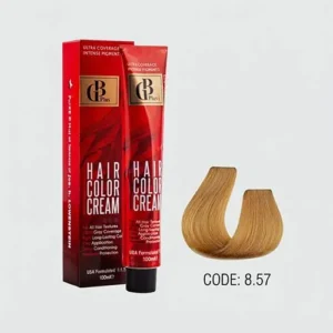 رنگ مو جی بی پلاس GB+ سری عسلی حجم 100 میلی لیتر فروش عمده